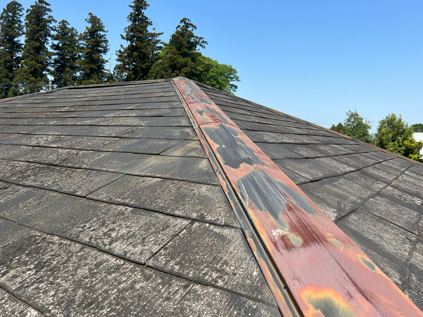 劣化 外壁塗装 屋根塗装　経年劣化