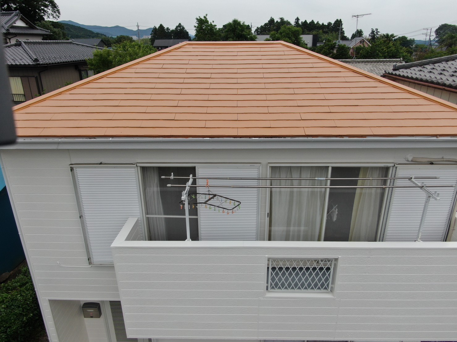 劣化
外壁塗装
屋根塗装
塗り替え　
外壁リフォーム
ベランダ
